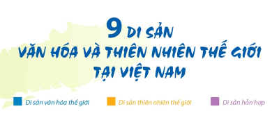 9 DI SẢN VĂN HÓA VÀ THIÊN NHIÊN THẾ GIỚI TẠI VIỆT NAM