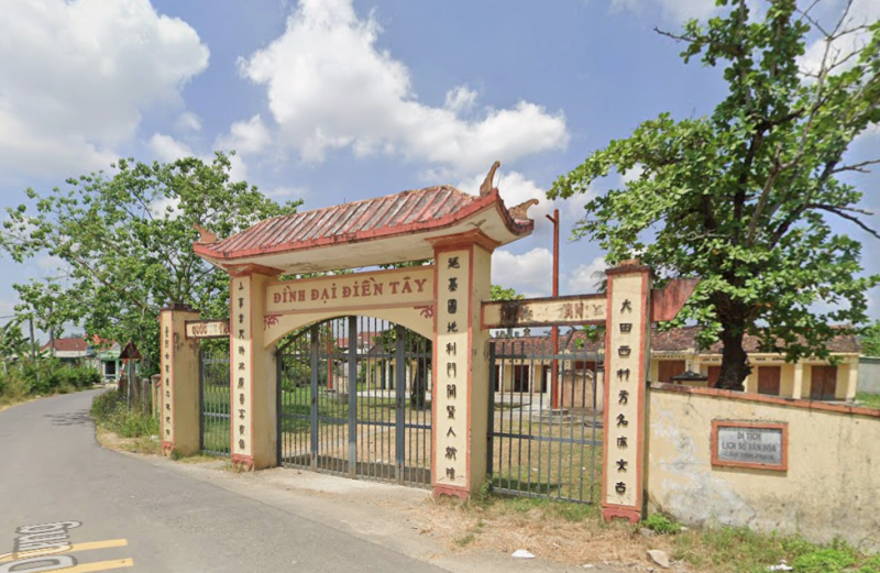 Hình ảnh Đình Đại Điền Tây tỉnh Khánh Hòa