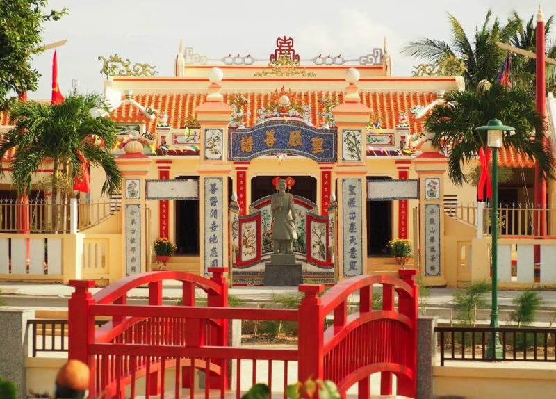 Hình ảnh Đền thờ Đức Thánh Trần (Ninh Thuận)