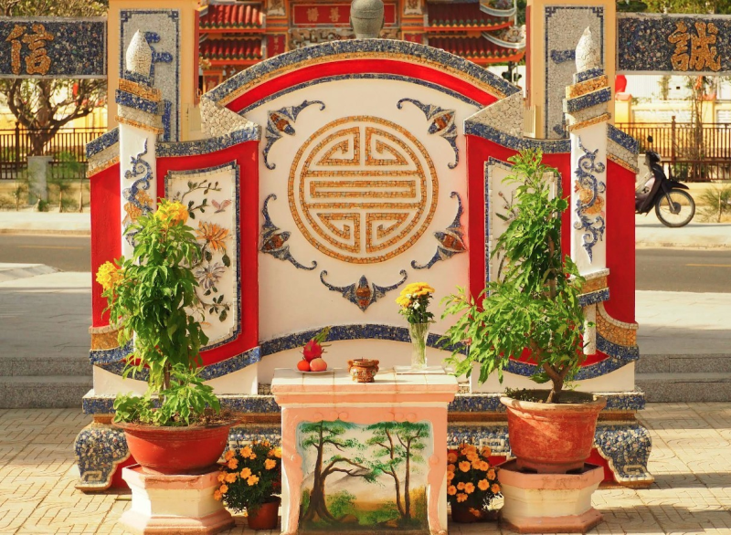 Hình ảnh Đền thờ Đức Thánh Trần (Ninh Thuận)