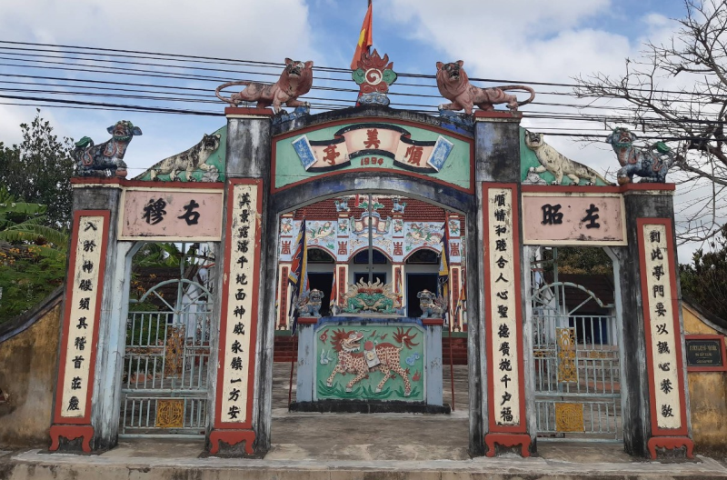 Hình ảnh Đình Thuận Mỹ - xã Tân Đinh, tỉnh Khánh Hòa