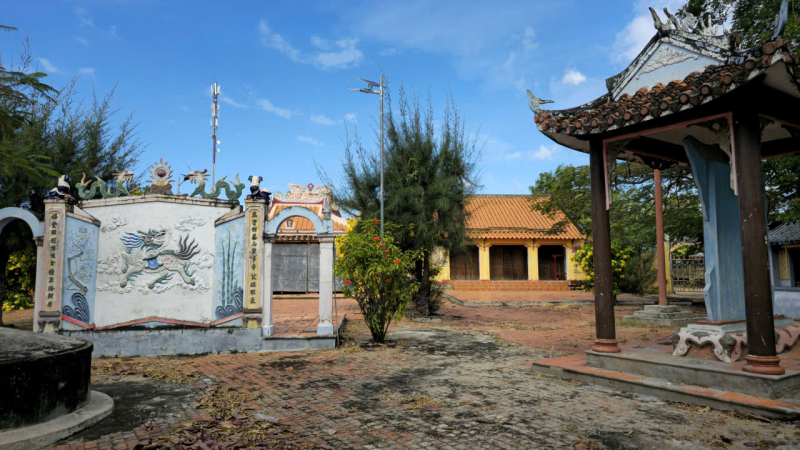 Hình ảnh Đình Vạn Phước thuộc xã Ninh phước, tỉnh Khánh Hòa
