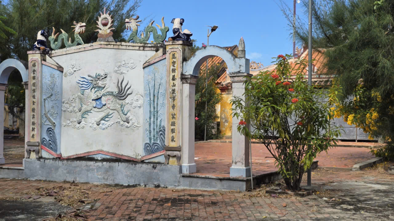 Hình ảnh Đình Vạn Phước thuộc xã Ninh phước, tỉnh Khánh Hòa