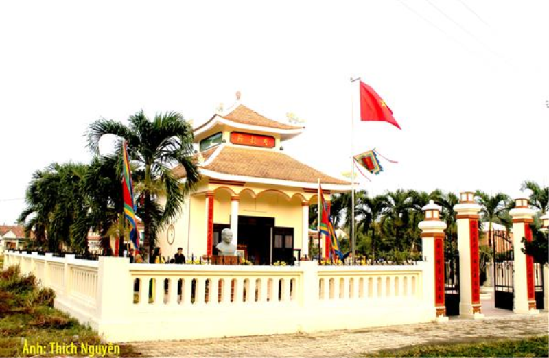 Hình ảnh Đề thờ Trần Quý Cáp