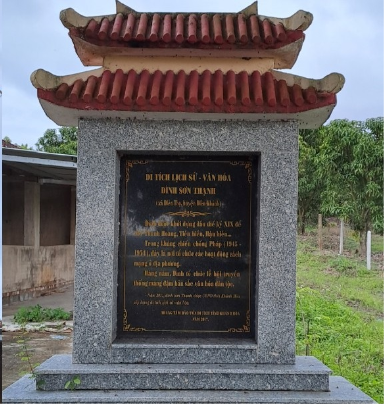 Hình ảnh Đình Sơn Thạnh, xã Diên Thọ, tỉnh Khánh Hòa