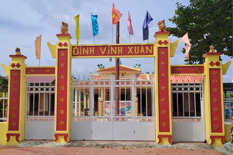 Hình ảnh Đình Vĩnh Xuân (miếu thờ Thiên Y A Na)